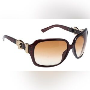 Vintage Women’s Gucci Ribbon Bow Sunglasses Tortoise Brown GG 3006/S OUVDB New